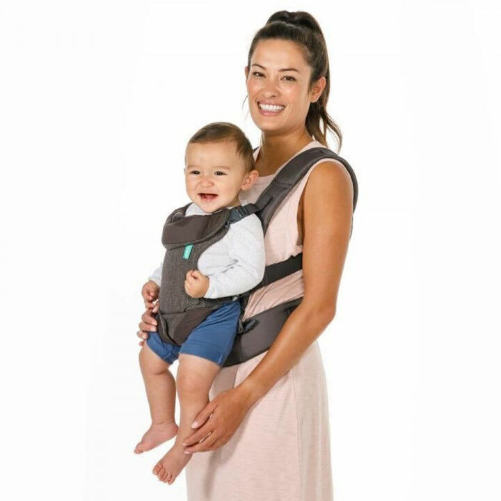 Mochila Portabebé Infantino Gris + 0 Meses 14,5 kg