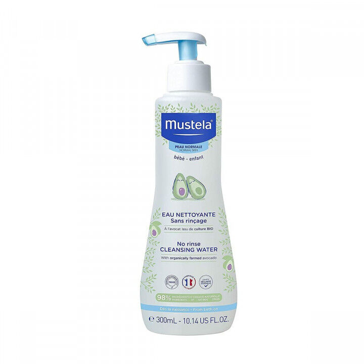 Baby Reinigungswasser ohne Spülung Mustela 3504105028497 300 ml Avocado