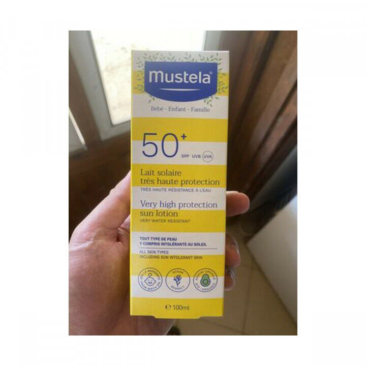 Leche Solar Infantil Mustela Niño Sol Spf Spf 50+ 100 ml