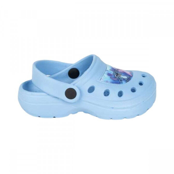Zuecos Stitch Azul claro