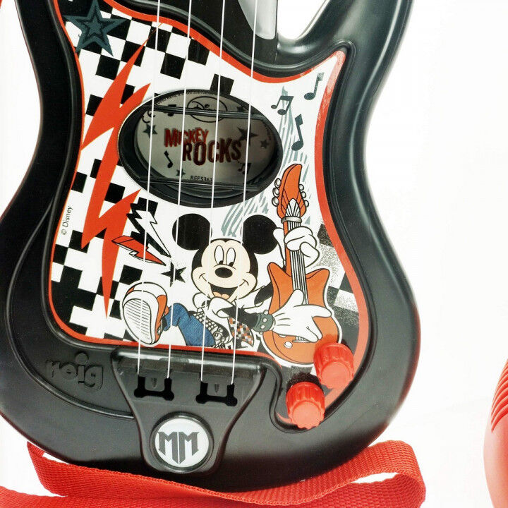 Muziekset Mickey Mouse Microfoon Kindergitaar