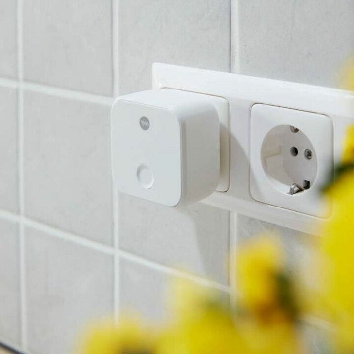 Serratura Yale Connect WLAN-Bridge Bianco Plastica