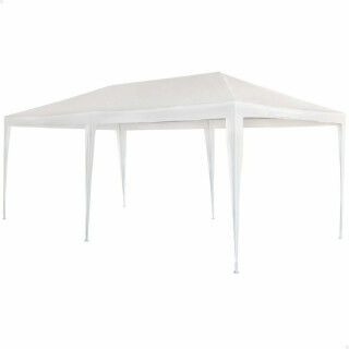 Gazebo Aktive White 300 x 600 cm Metal Plastic