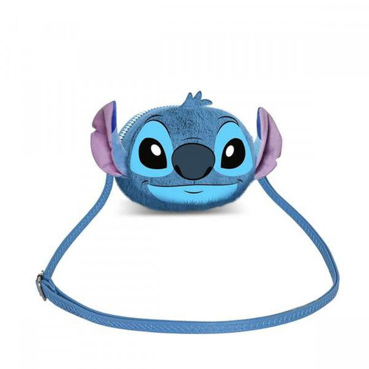 Shoulder Bag Stitch Blue 17 x 13 x 7 cm