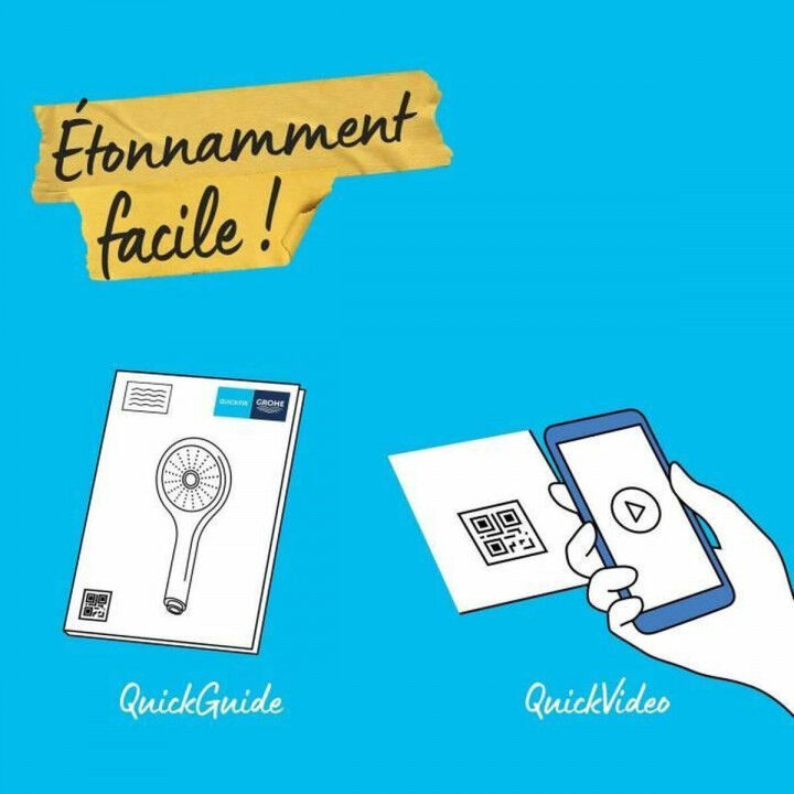 Pomme de douche Grohe