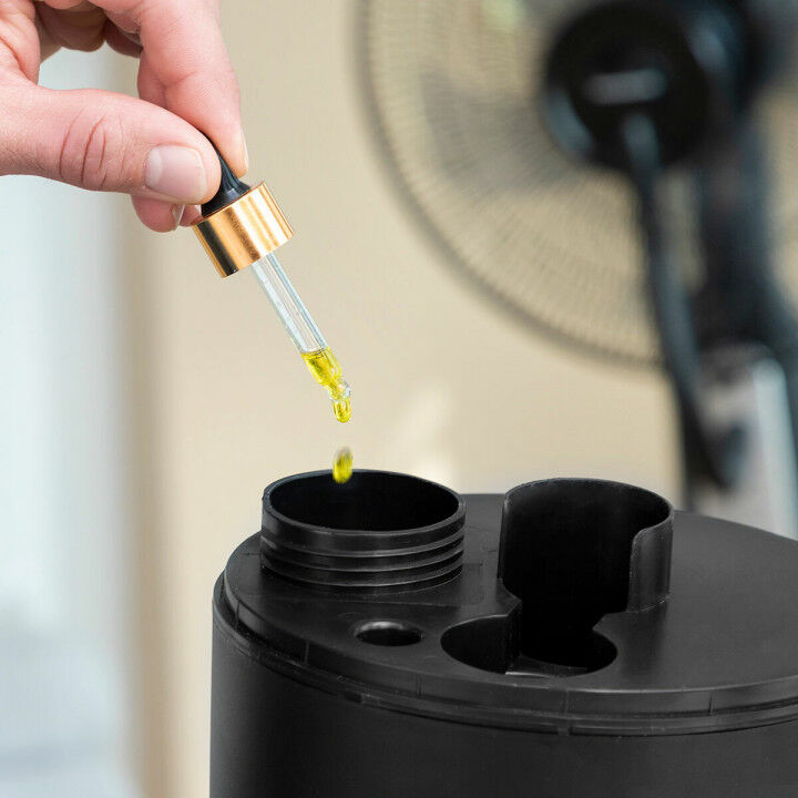 Ventilatore Nebulizzatore da Terra con Telecomando InnovaGoods Nero 90 W 2,8 L (Ricondizionati B)