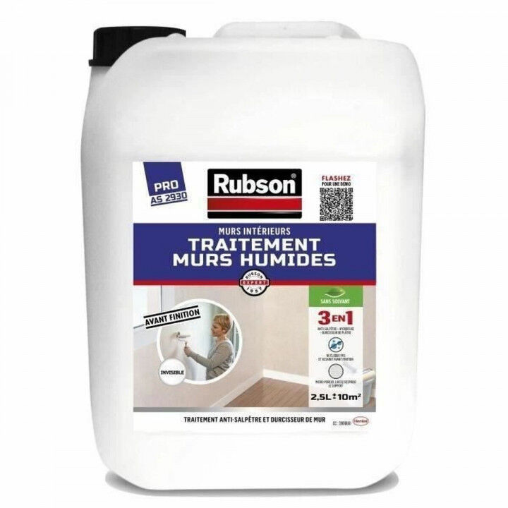 Vernice di Fondo Rubson Trasparente Mat 2,5 L