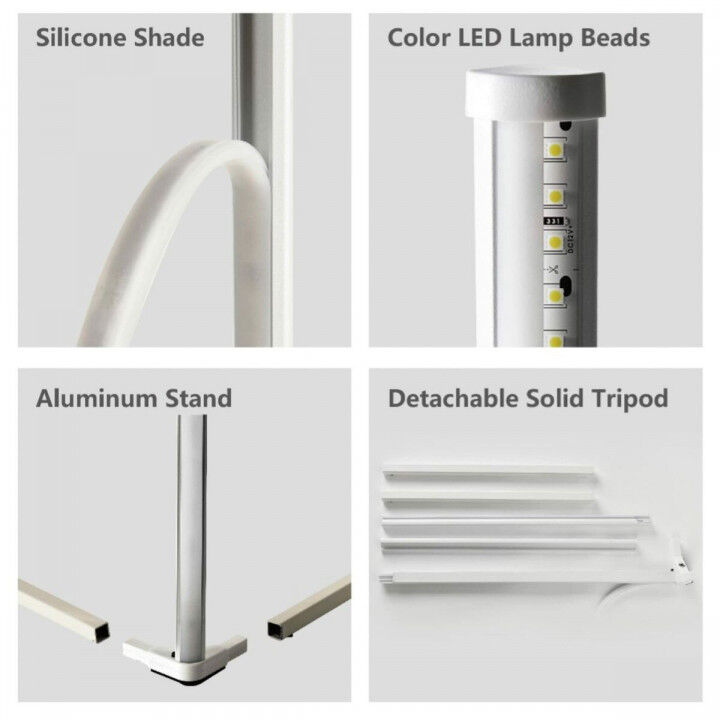 Lámpara de Pie KSIX 12 W 220-240 V 140 cm