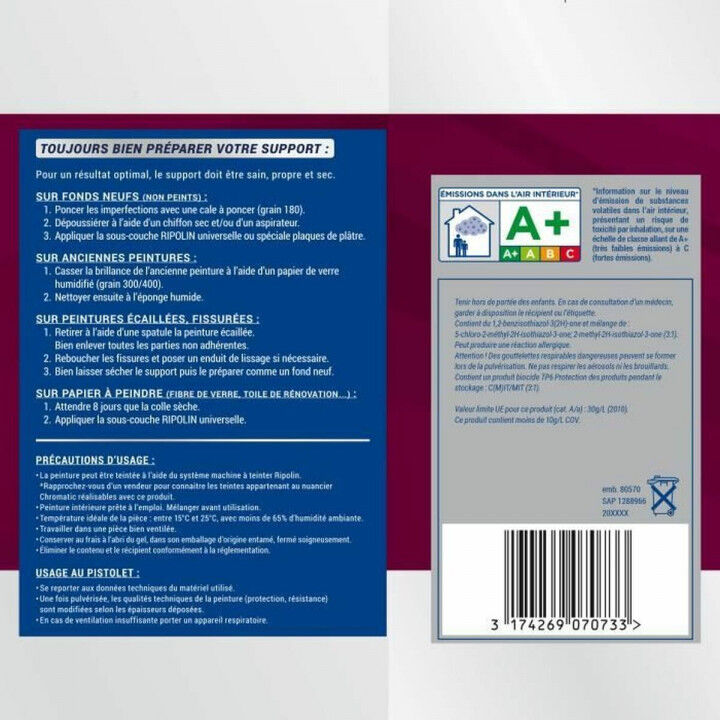 Grondverf Ripolin Wit 10 L Mat