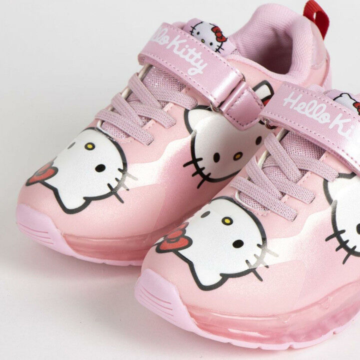 Turnschuhe mit LED Hello Kitty Rosa