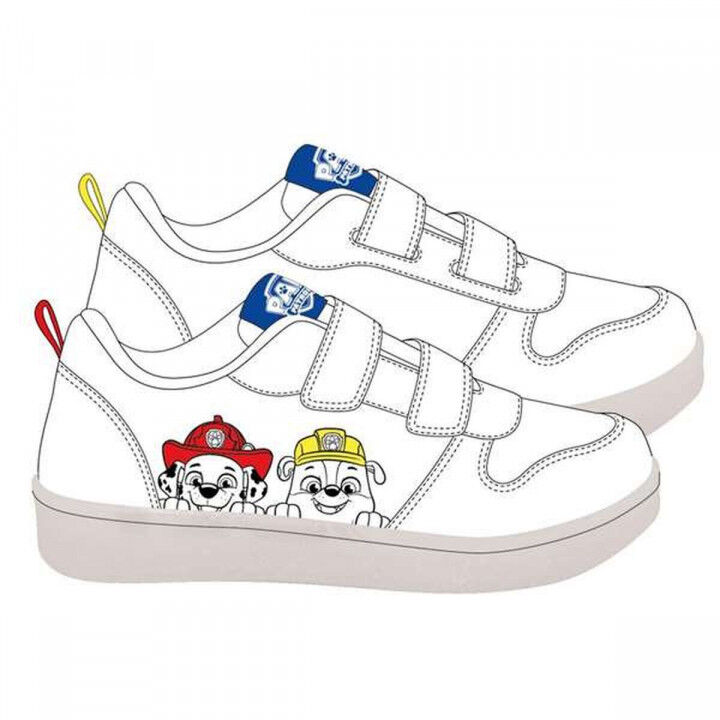 Scarpe Sportive per Bambini The Paw Patrol Bianco