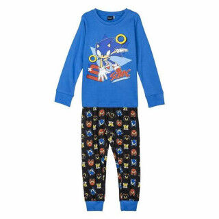 Pyjama Enfant Sonic Bleu