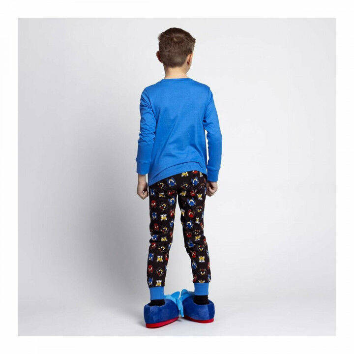 Pijama Infantil Sonic Azul