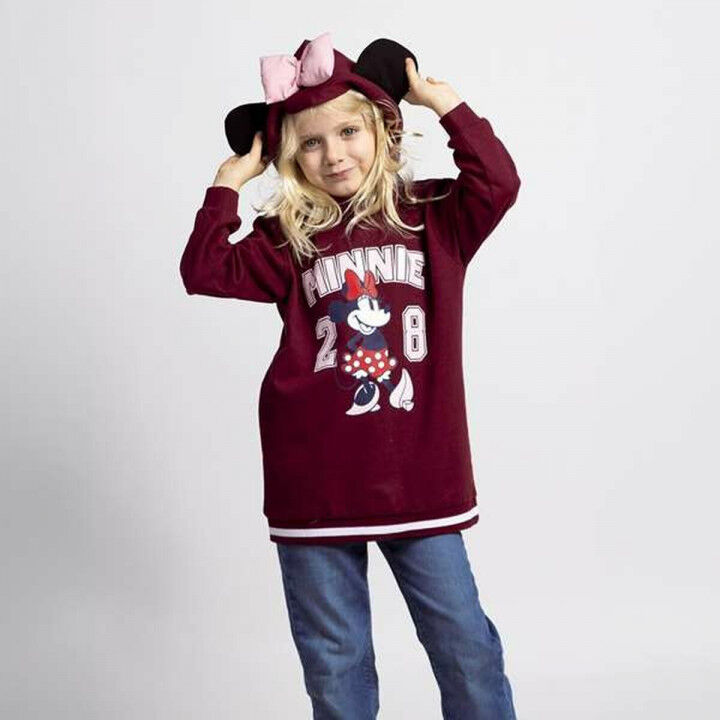 Dress Minnie Mouse Dark Red Girl