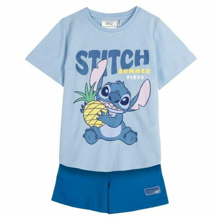 Kledingset Stitch Blauw