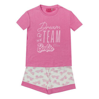 Pyjama Enfant Barbie Rose