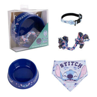Welcome Gift Set for Dogs Stitch Blauw 21,0 x 21,0 x 8,8 cm Hond