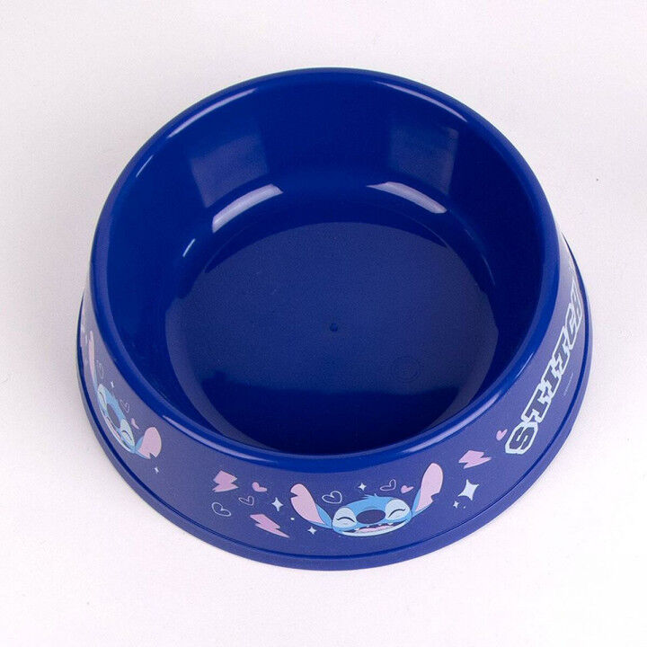 Set de Regalo de Bienvenida para Perros Stitch Azul 21,0 x 21,0 x 8,8 cm Perro