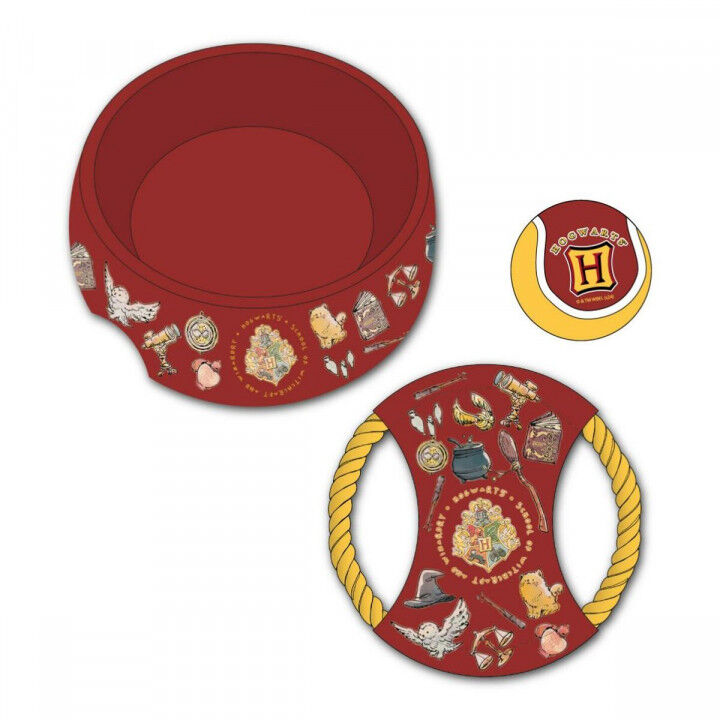 Coffret de bienvenue pour chiens Harry Potter Rouge foncé 21,0 x 21,0 x 8,8 cm Chien