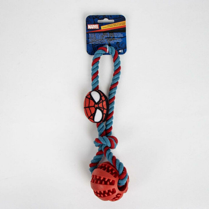 Giocattolo da mordere per cani Spider-Man 10 x 30 x 7 cm