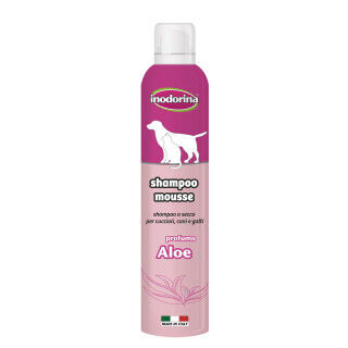 Dierenshampoo Inodorina Aloë Vera 300 ml Schuim