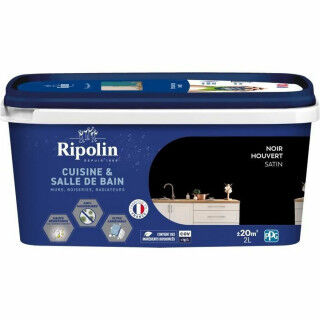 Peinture d'Apprêt Ripolin noir Satiné 2 L
