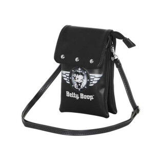 Sac pour téléphone portable Betty Boop Noir