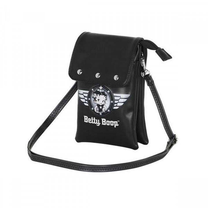 Mobile Tasche Betty Boop Schwarz
