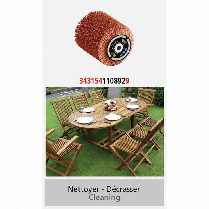 Brosse abrasive Fartools Fil nylon enrob d'abrasif