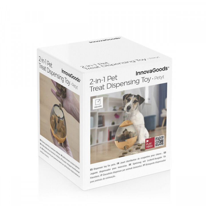 Giocattolo Dispenser Premi per Animali Domestici 2 in 1 Petyt InnovaGoods