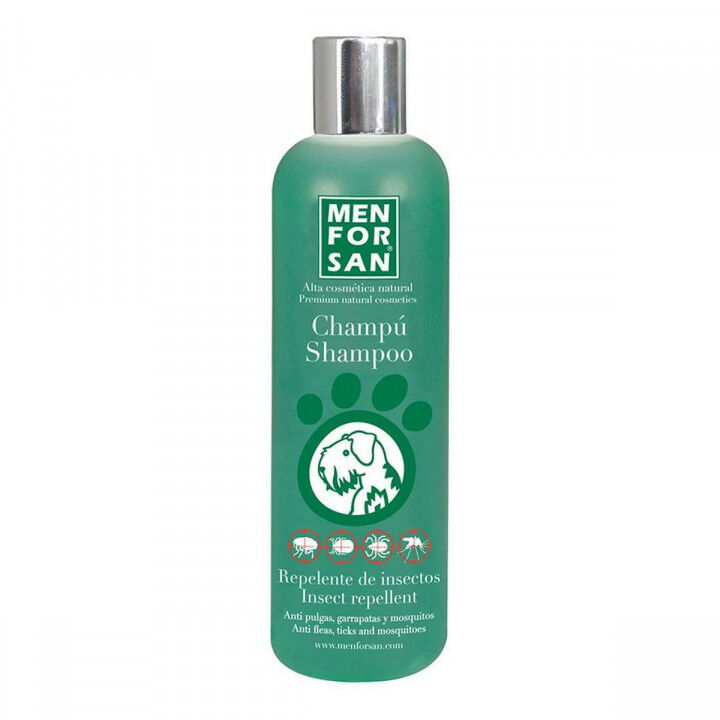 Shampoo per animali domestici Menforsan Cane Repellente per insetti Citronella 300 ml