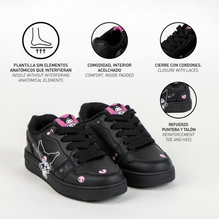 Scarpe Sportive per Bambini Hello Kitty Nero