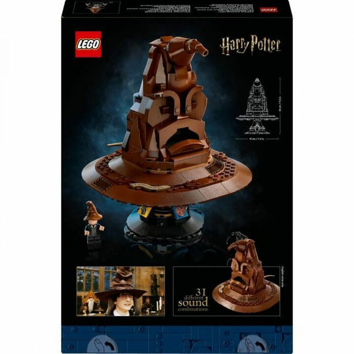 Set di Costruzioni Lego Harry Potter 76429 The Sorting Hat that Talks Multicolore