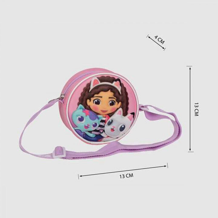 Bolso Bandolera Gabby's Dollhouse 13 x 13 x 4 cm