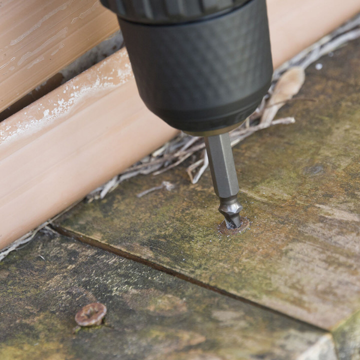 Damaged Screw Remover Set InnovaGoods IG811372 Steel 4 Units 4 Pieces (Refurbished A)