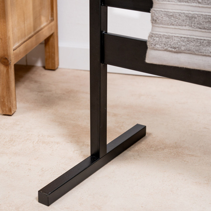 Toallero Eléctrico de Pie o Pared Towarck InnovaGoods Negro 5 Barras (Reacondicionado B)