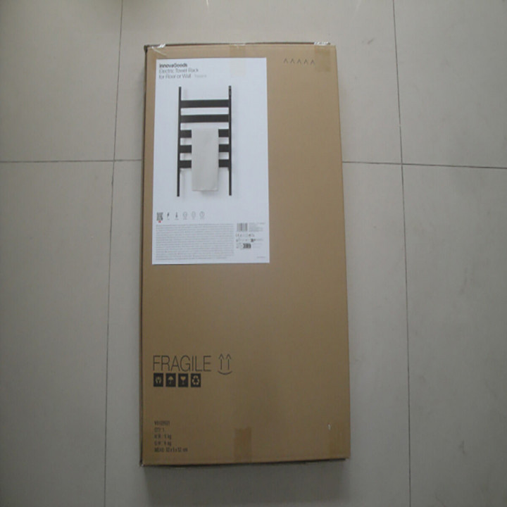 Elektrische Wand of Vloer Handdoekrail Towarck InnovaGoods Zwart 5 Stangen (Refurbished B)