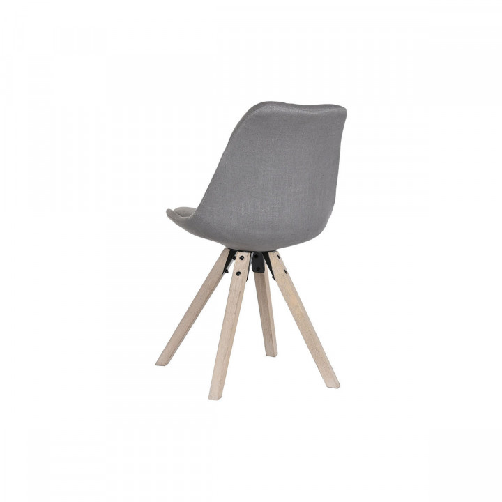 Silla de Comedor DKD Home Decor Gris (Reacondicionado A)