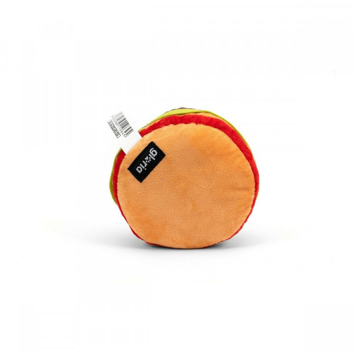 Peluche para perros Gloria Hamburdog Multicolor Poliéster Polipropileno Hamburguesa 14 x 6 cm