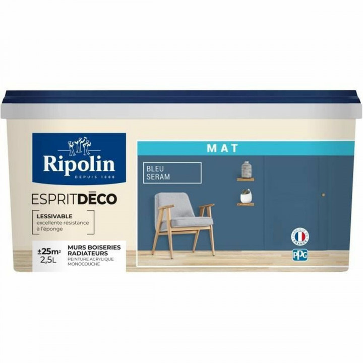 Vernice di Fondo Ripolin Azzurro Mat 2,5 L