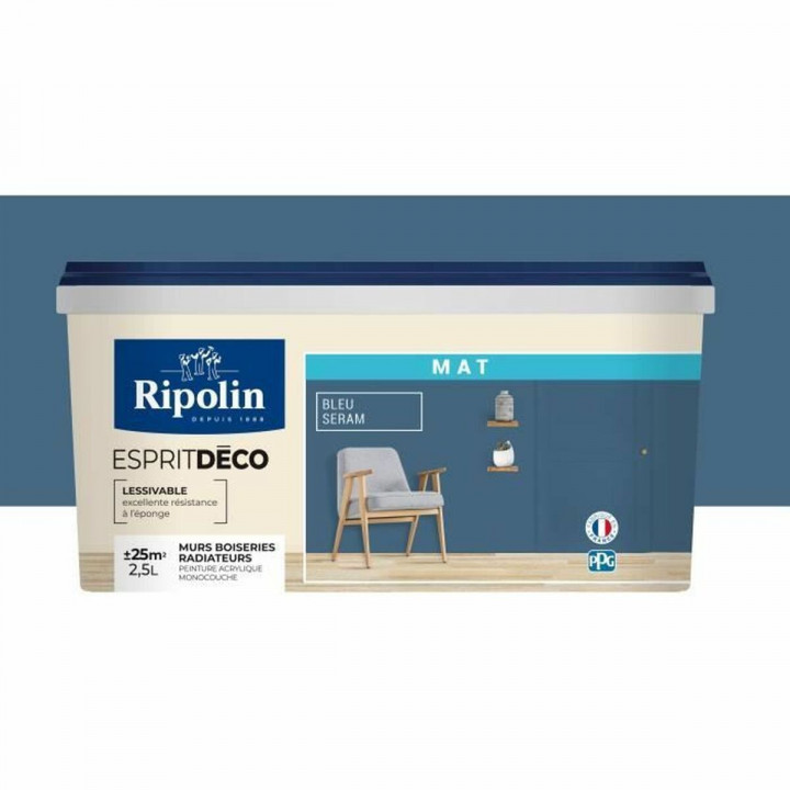 Pintura de Imprimación Ripolin Azul Mate 2,5 L