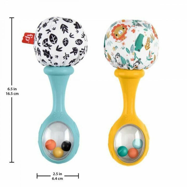 Rammelaar Fisher-Price MES PREMIERES MARACAS 2 Onderdelen
