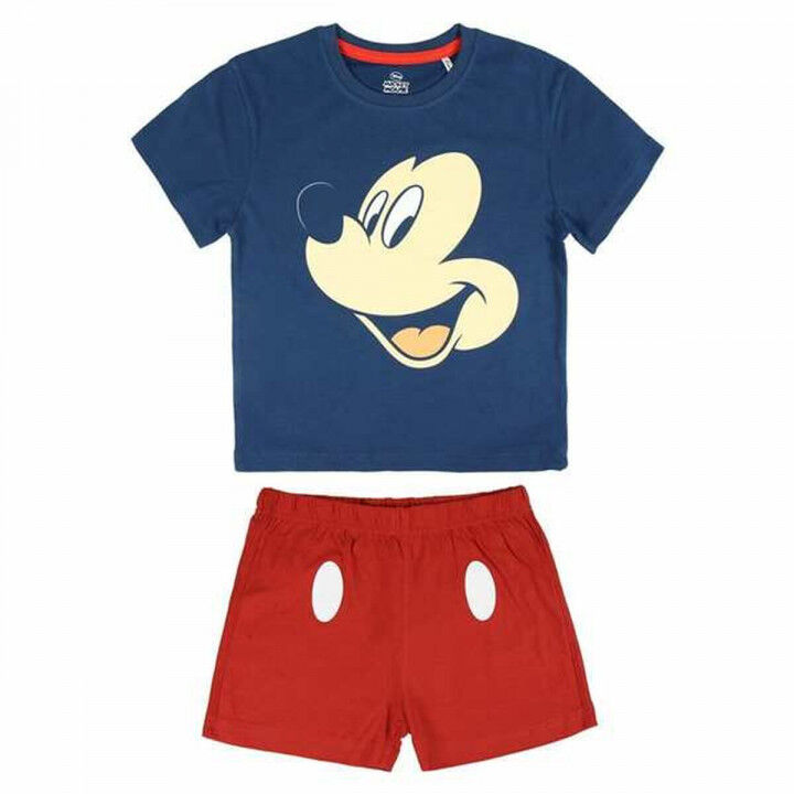 Pyjama Kinderen Mickey Mouse Donkerblauw