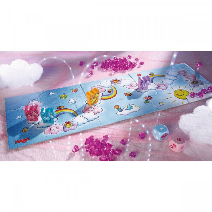 Gioco da Tavolo HABA Unicorns in the clouds 5 x 23 x 16 cm