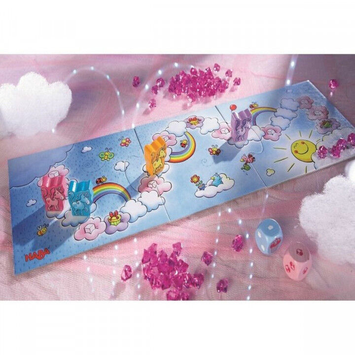 Gioco da Tavolo HABA Unicorns in the clouds 5 x 23 x 16 cm