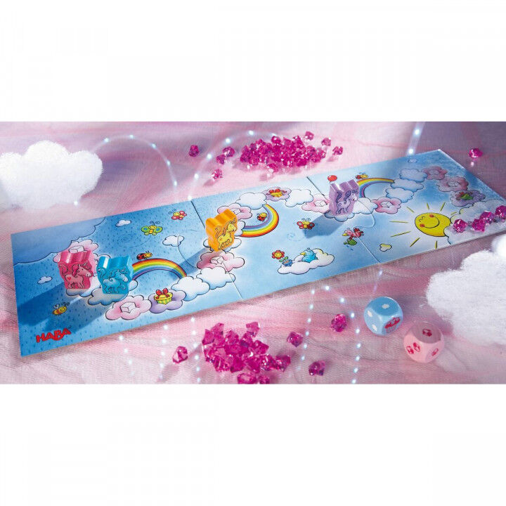 Gioco da Tavolo HABA Unicorns in the clouds 5 x 23 x 16 cm