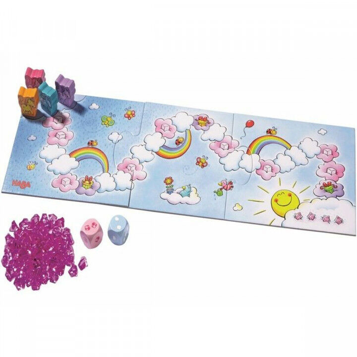 Gioco da Tavolo HABA Unicorns in the clouds 5 x 23 x 16 cm