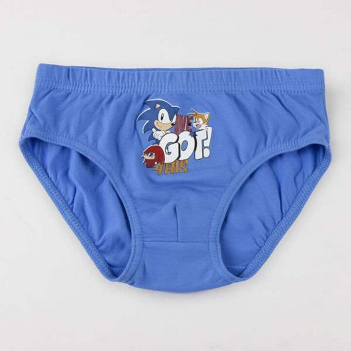 Pacco di Slip da Uomo Sonic Multicolore