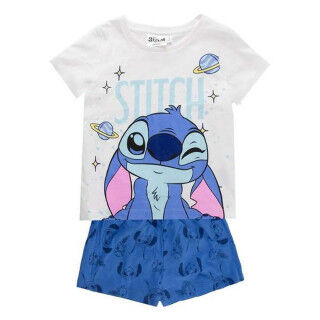 Pyjama Kinderen Stitch Wit