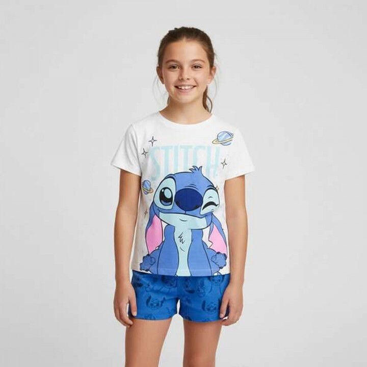 Pigiama Per bambini Stitch Bianco